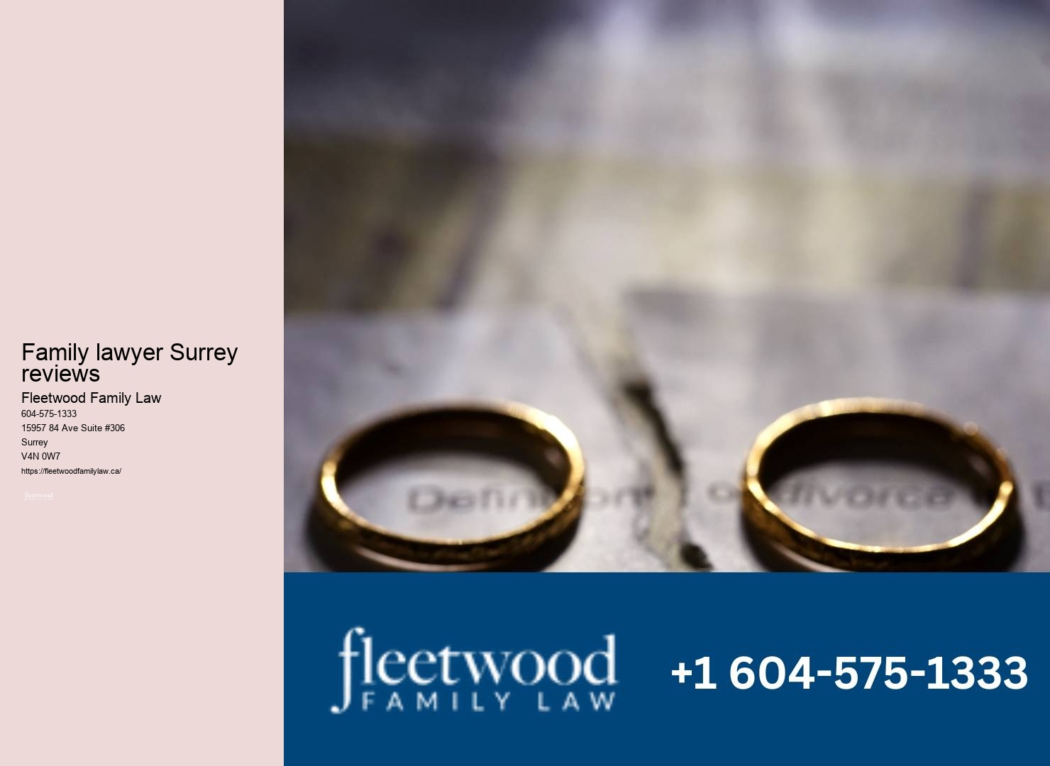 Family Lawyer Surrey Bc