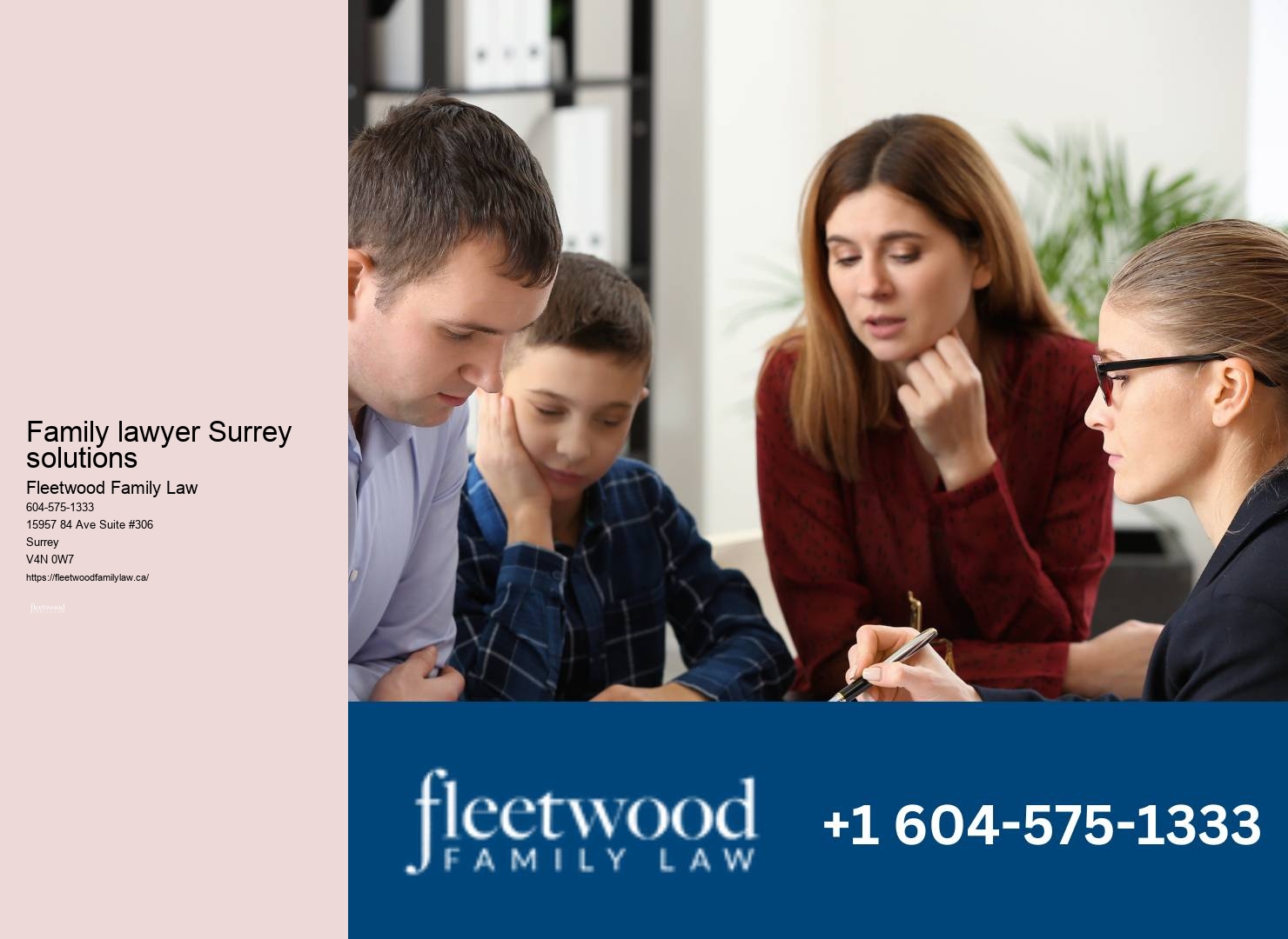 Family lawyer Surrey representation