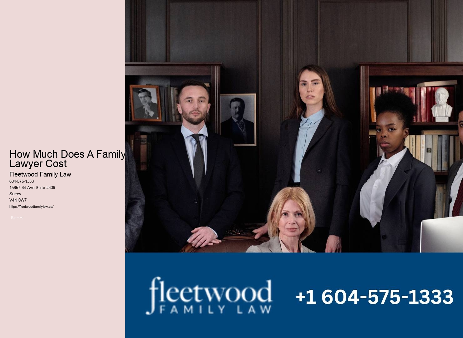 Family lawyer fee optimization