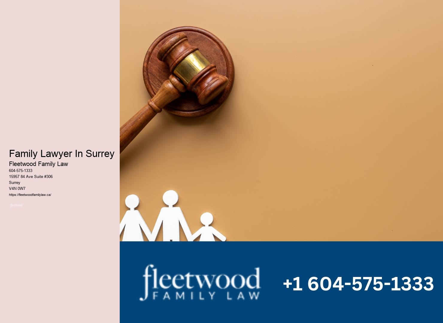Reputable Family Lawyer In Surrey Family Legal Representation