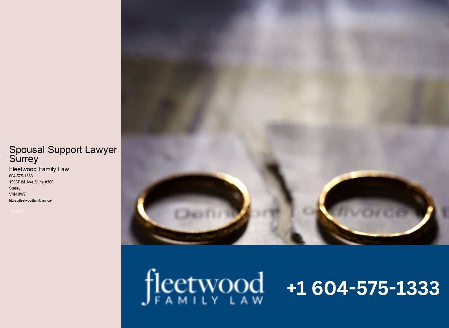 Professional Spousal Support Lawyer Surrey Family Lawyer Office