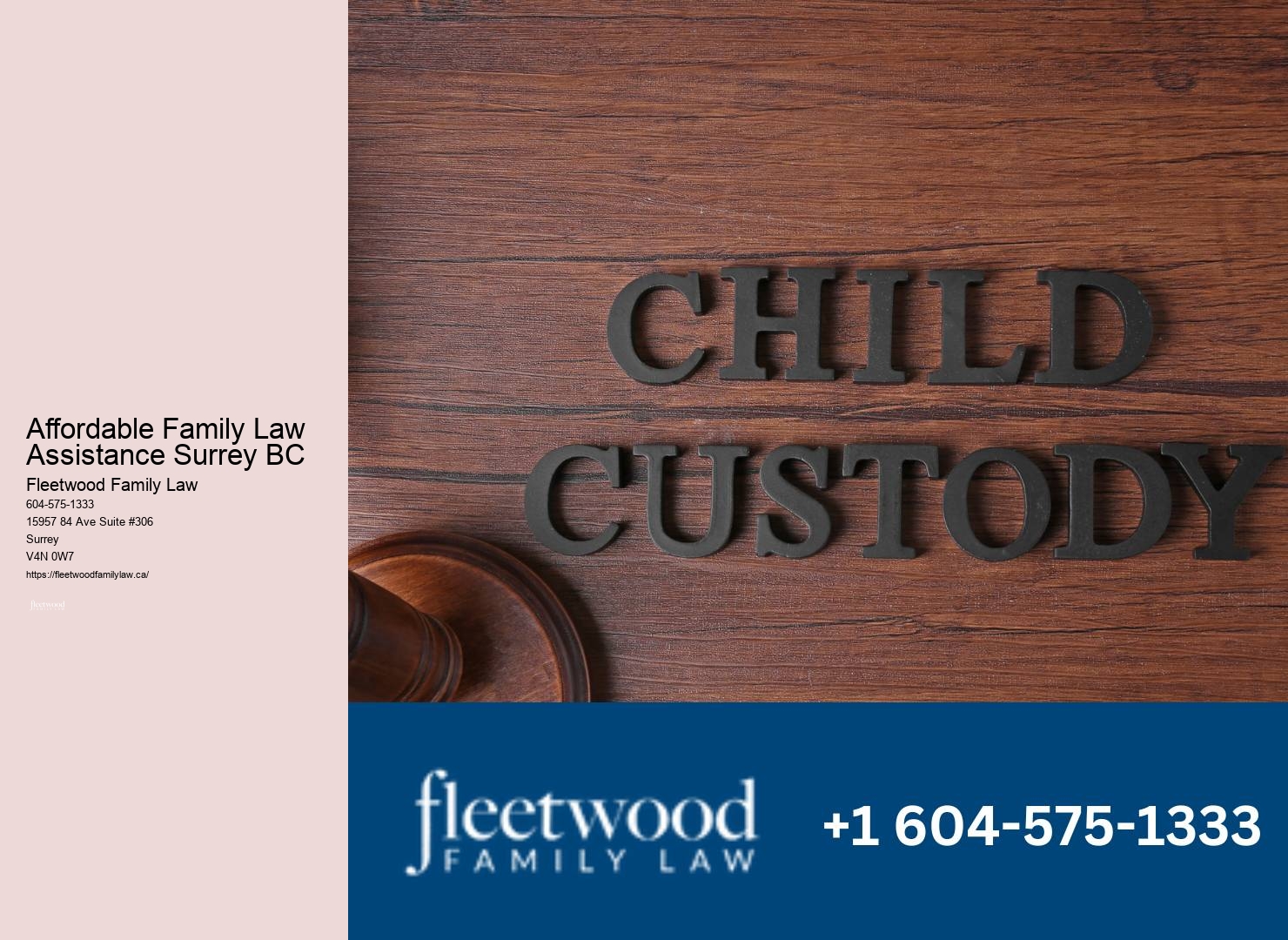 Family advocacy Surrey