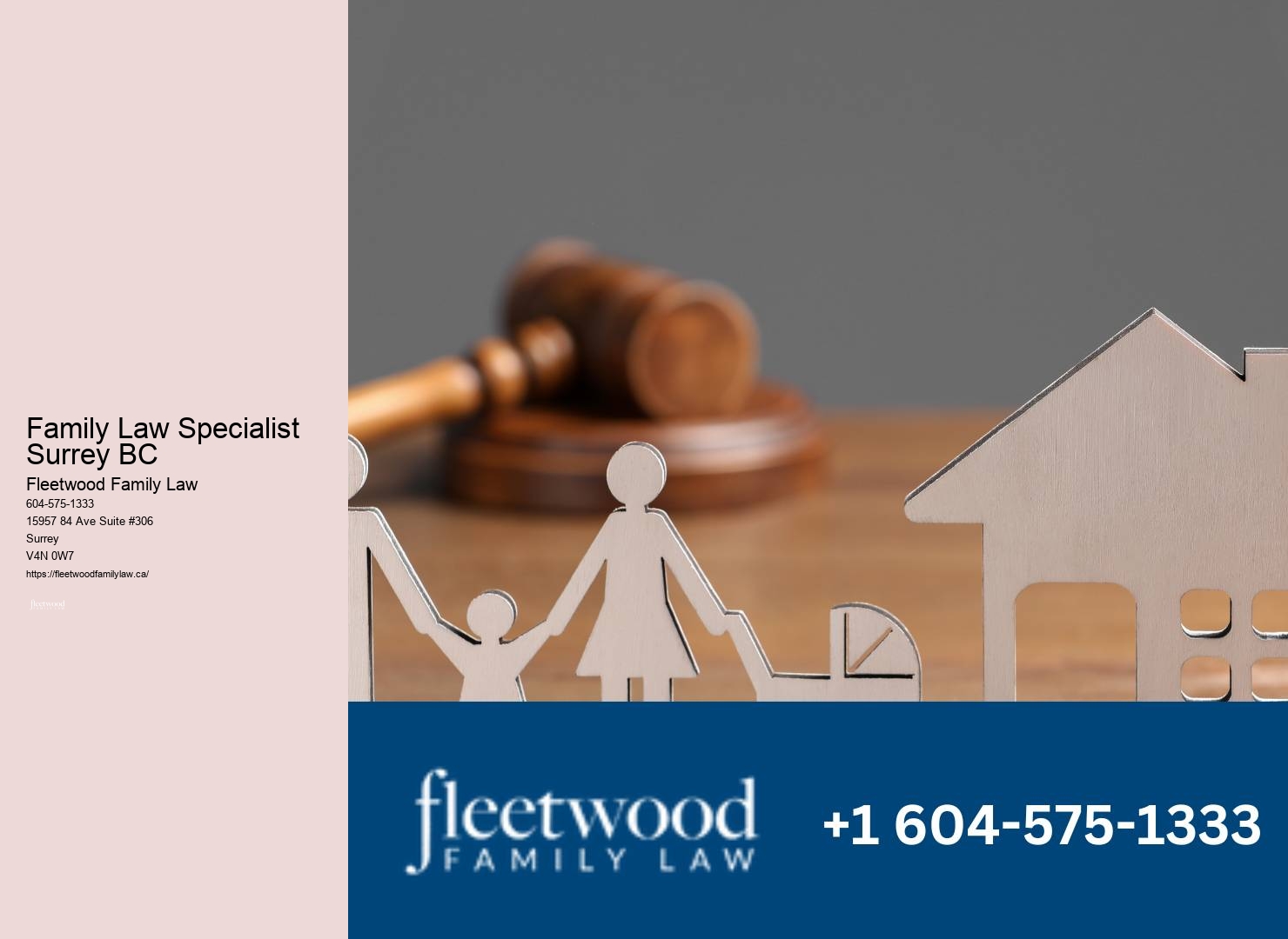 Family Law Specialist Surrey BC