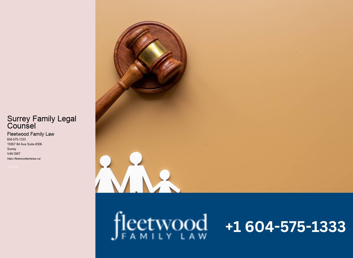 Trusted Family Law Specialist Surrey BC