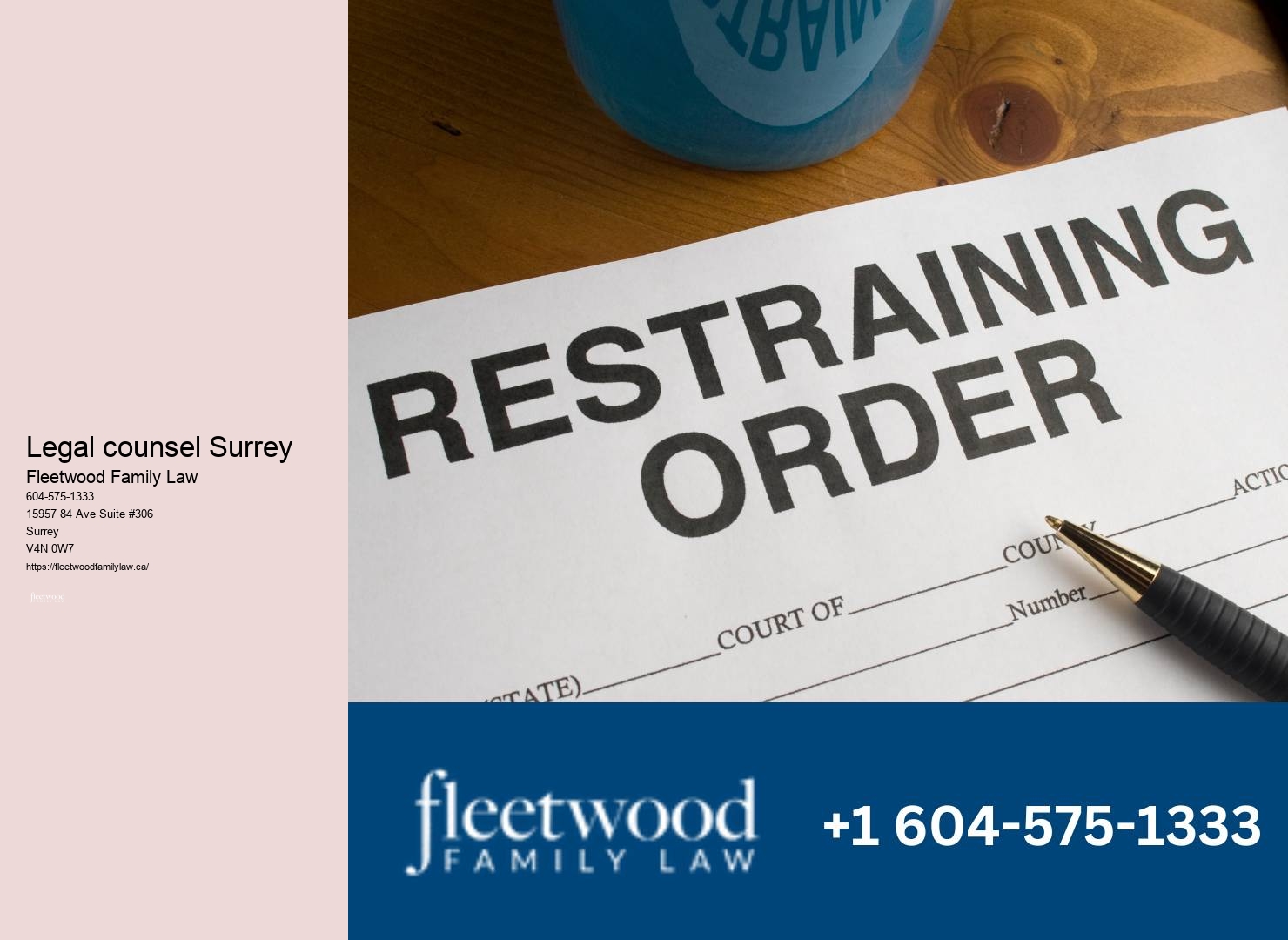 Top family law advisor Surrey