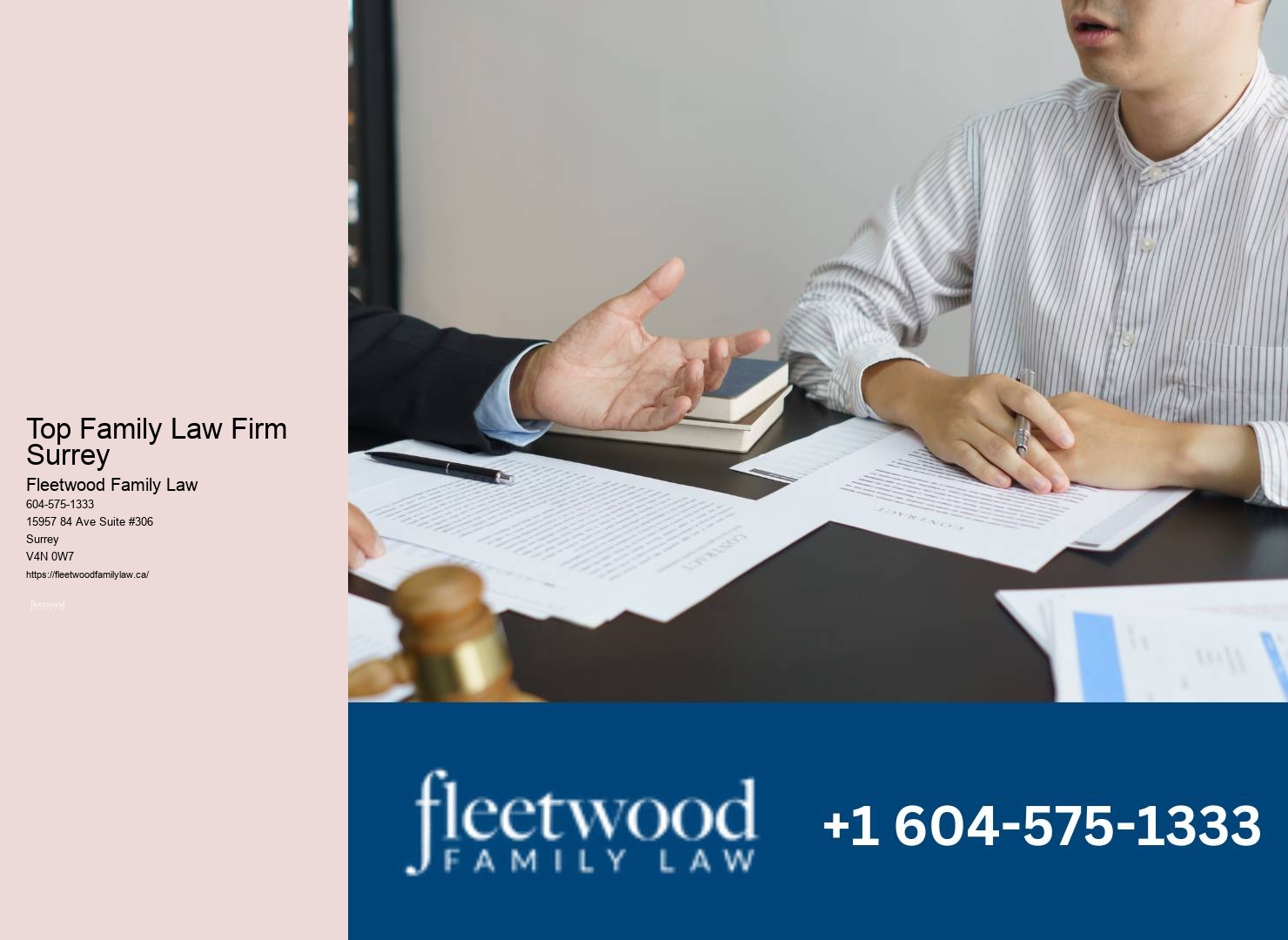 Professional family law assistance in Surrey