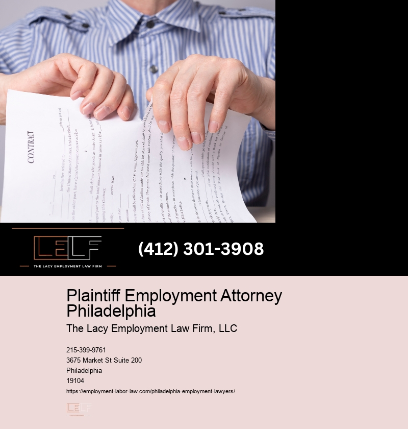 Philadelphia Employment Attorney Consultation Firm Services