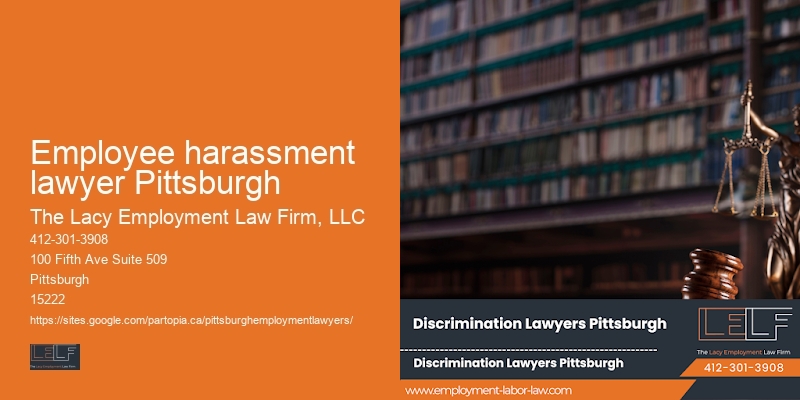 Employee harassment lawyer Pittsburgh overtime lawyer