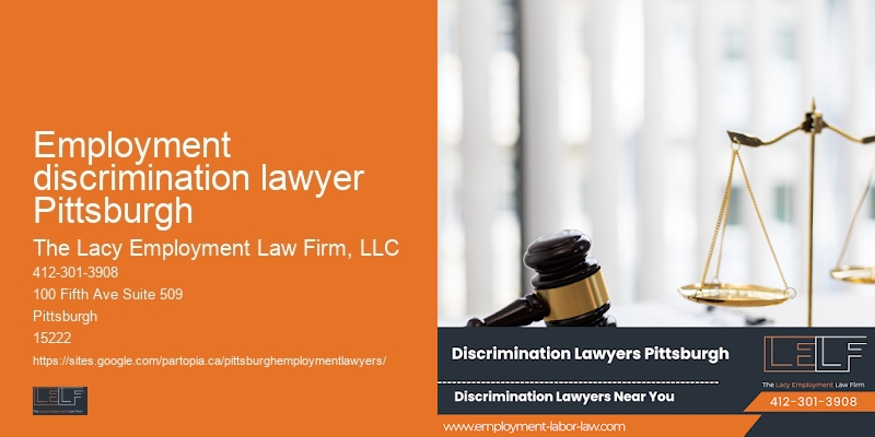 Employment discrimination lawyer Pittsburgh employment disputes lawyer
