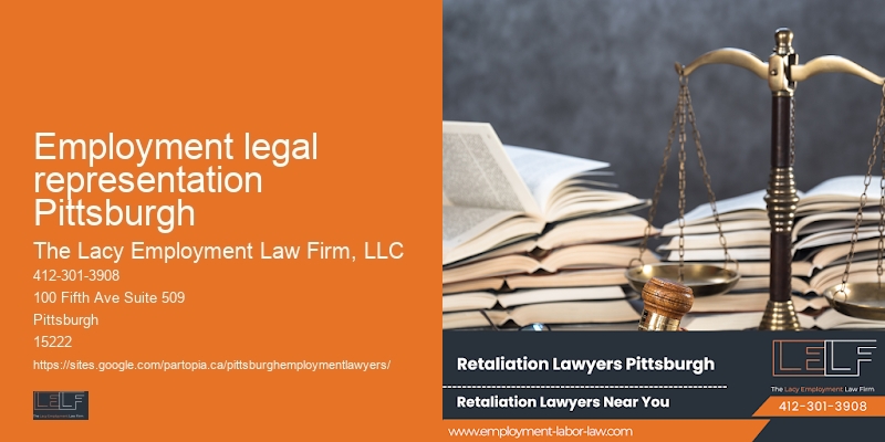 Employment legal representation Pittsburgh employment dispute attorney