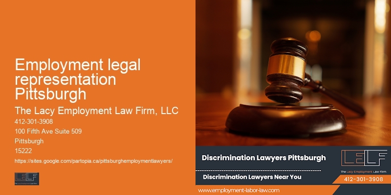 Employment legal representation Pittsburgh civil rights employment lawyer