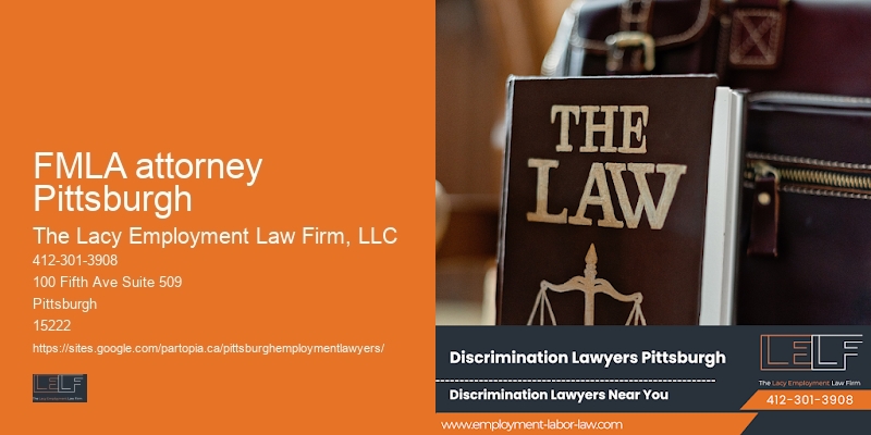 FMLA attorney Pittsburgh employment lawyer recommendations