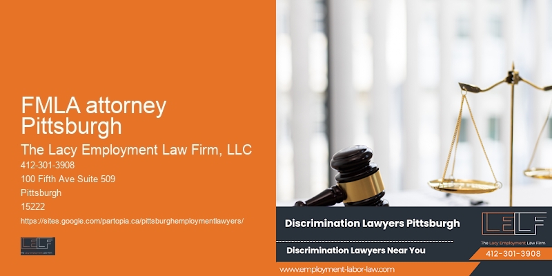 Employment litigation expert FMLA attorney Pittsburgh