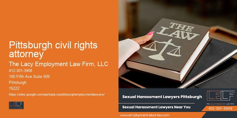 Affordable workplace attorney Pittsburgh civil rights attorney