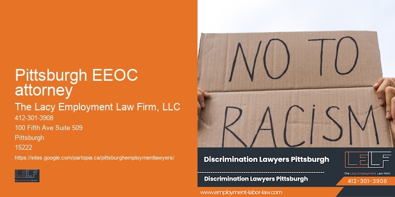 Employment wrongful termination claims Pittsburgh EEOC attorney