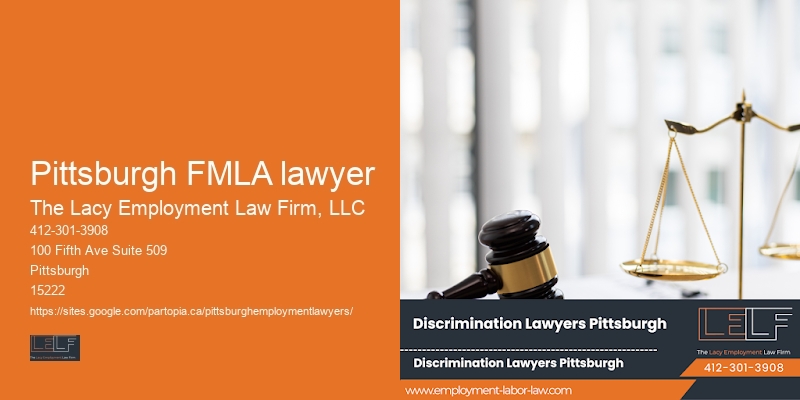 Pittsburgh FMLA lawyer workplace legal defense