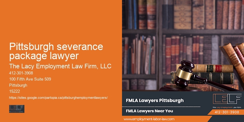 Pregnancy discrimination lawyer Pittsburgh severance package lawyer