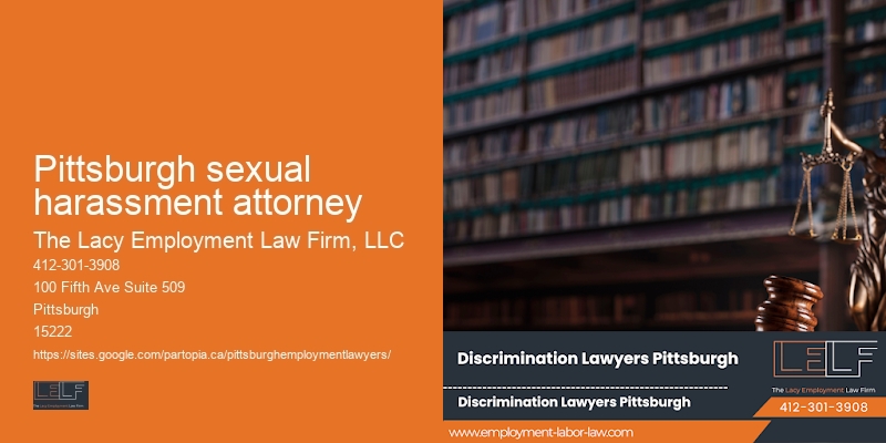 Employment lawyer consultation Pittsburgh sexual harassment attorney