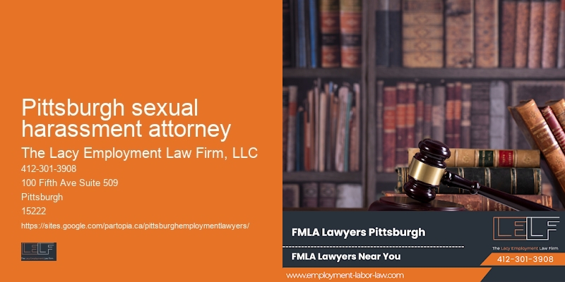 Employment legal representation Pittsburgh sexual harassment attorney