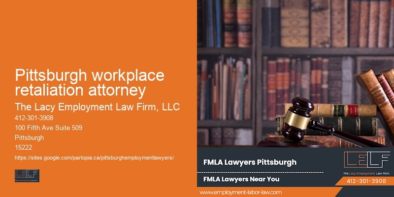 Pittsburgh workplace retaliation attorney employment law consultations