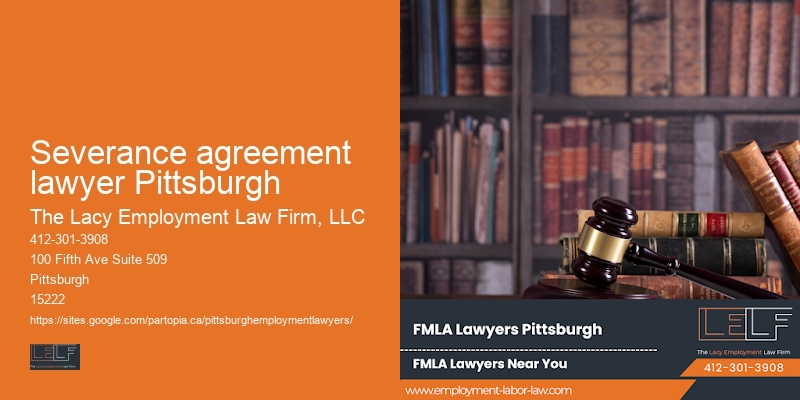 Severance agreement lawyer Pittsburgh sexual harassment attorney