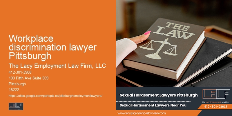 Workplace discrimination lawyer Pittsburgh employment lawyer reviews