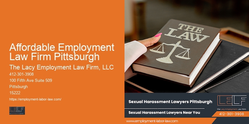 Lawyer for Employee Compensation Issues in Affordable Employment Law Firm Pittsburgh