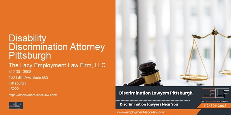 Employee Benefits Law Disability Discrimination Attorney Pittsburgh