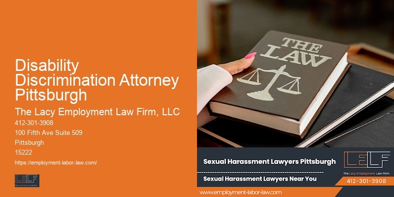 Disability Discrimination Attorney Pittsburgh employee rights advisor