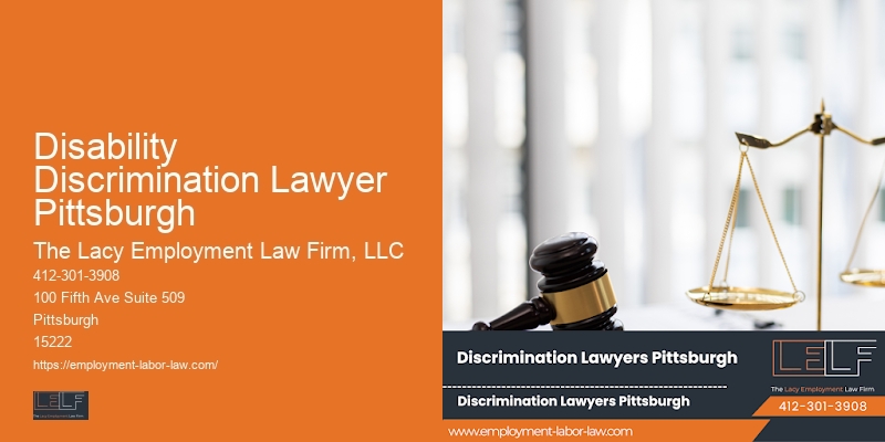 Disability Discrimination Lawyer Pittsburgh employment contract lawyer