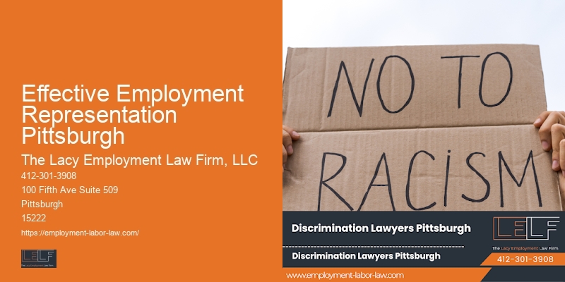 Executive Employment Law Services in Effective Employment Representation Pittsburgh