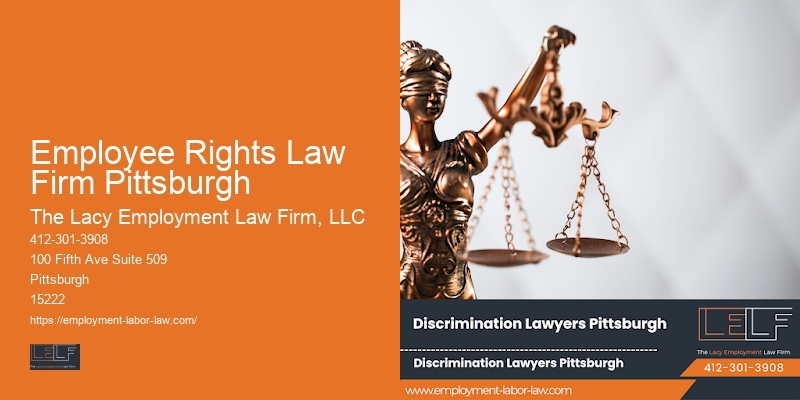 Attorney for Job Contract Disputes in Employee Rights Law Firm Pittsburgh