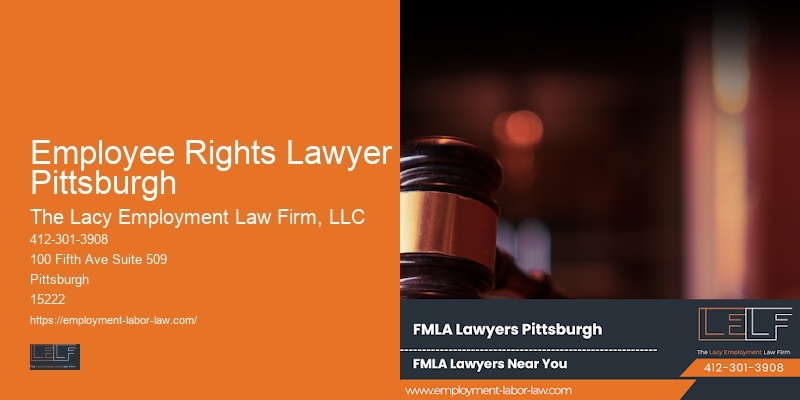 Workplace retaliation lawyer Employee Rights Lawyer Pittsburgh