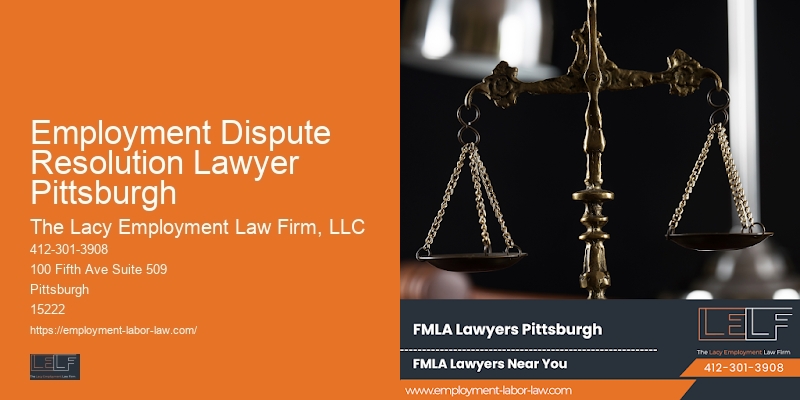 Employment Dispute Resolution Lawyer Pittsburgh