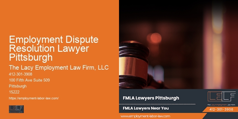 Retaliation lawyer near me Employment Dispute Resolution Lawyer Pittsburgh