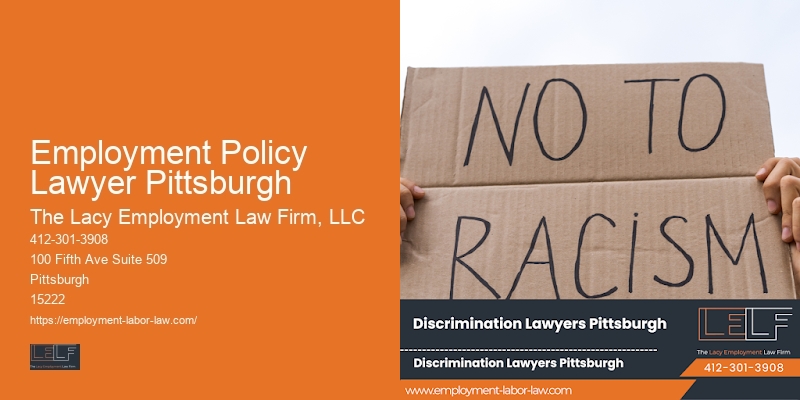 Severance law firm Employment Policy Lawyer Pittsburgh