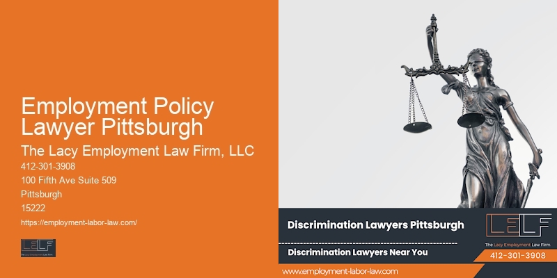 Employment Policy Lawyer Pittsburgh Workplace Harassment Attorneys