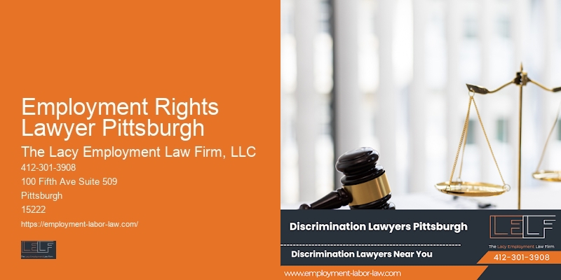 Employment Rights Lawyer Pittsburgh Employee Legal Rights