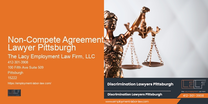 Job Discrimination Attorney in Non-Compete Agreement Lawyer Pittsburgh