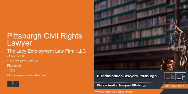 Pittsburgh Civil Rights Lawyer Employee Rights Attorneys