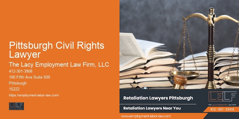 Job Rights Advocacy Services in Pittsburgh Civil Rights Lawyer