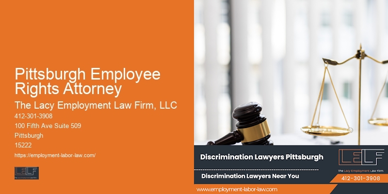Pittsburgh Employee Rights Attorney Disability Rights Lawyers