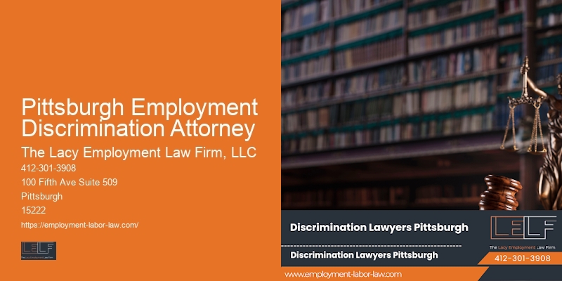 Pittsburgh Employment Discrimination Attorney Attorney for Workplace Legal Advice