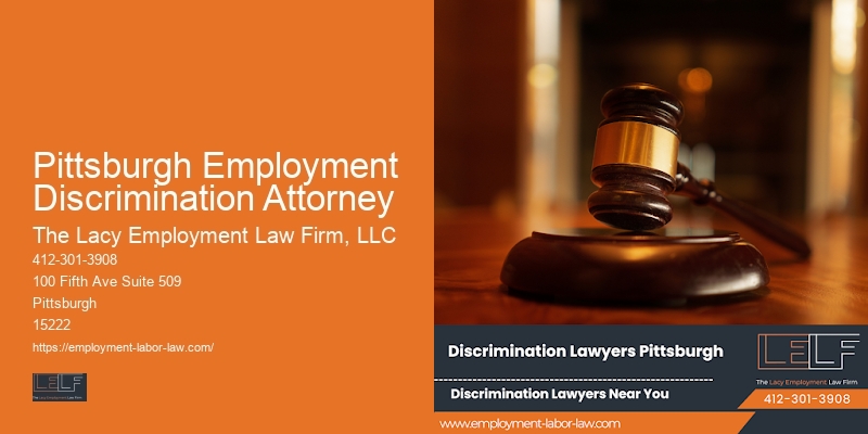 Pittsburgh Employment Discrimination Attorney employment law specialist attorney