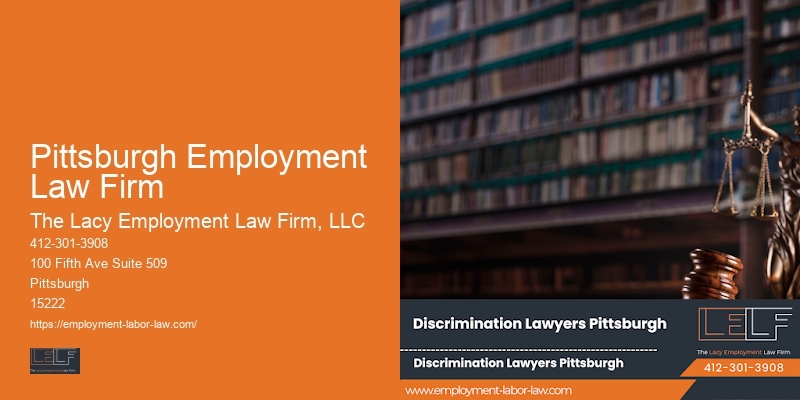 Pittsburgh Employment Law Firm workplace disability attorney