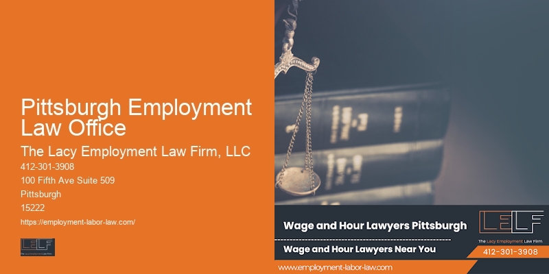 Pittsburgh Employment Law Office employment law group