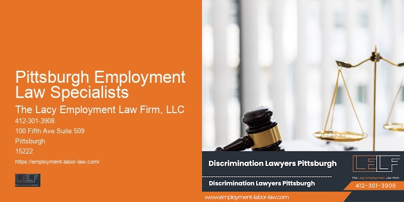 Pittsburgh Employment Law Specialists Employment Law Defense