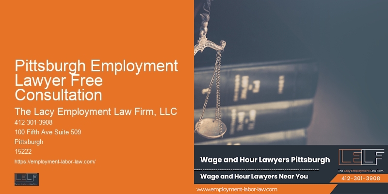Pittsburgh Employment Lawyer Free Consultation Employment Law Office