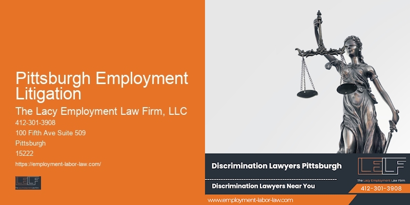 Workplace Law Pittsburgh Employment Litigation