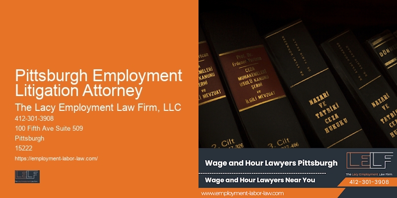 Workplace Fairness Lawyer Pittsburgh Employment Litigation Attorney